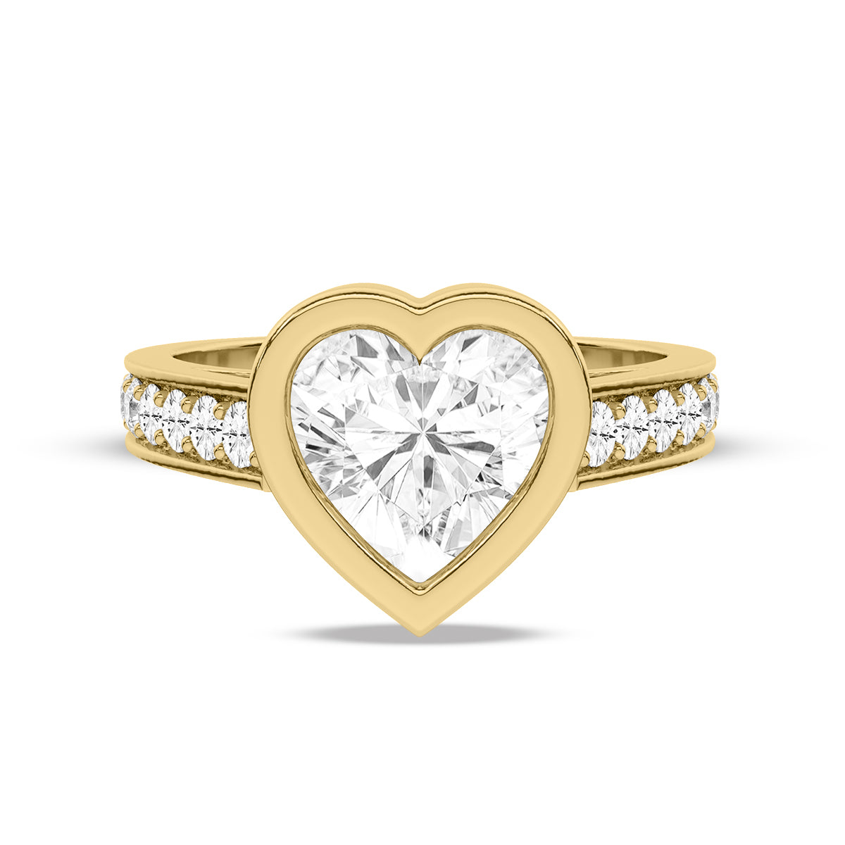 Yellow Gold - Heart