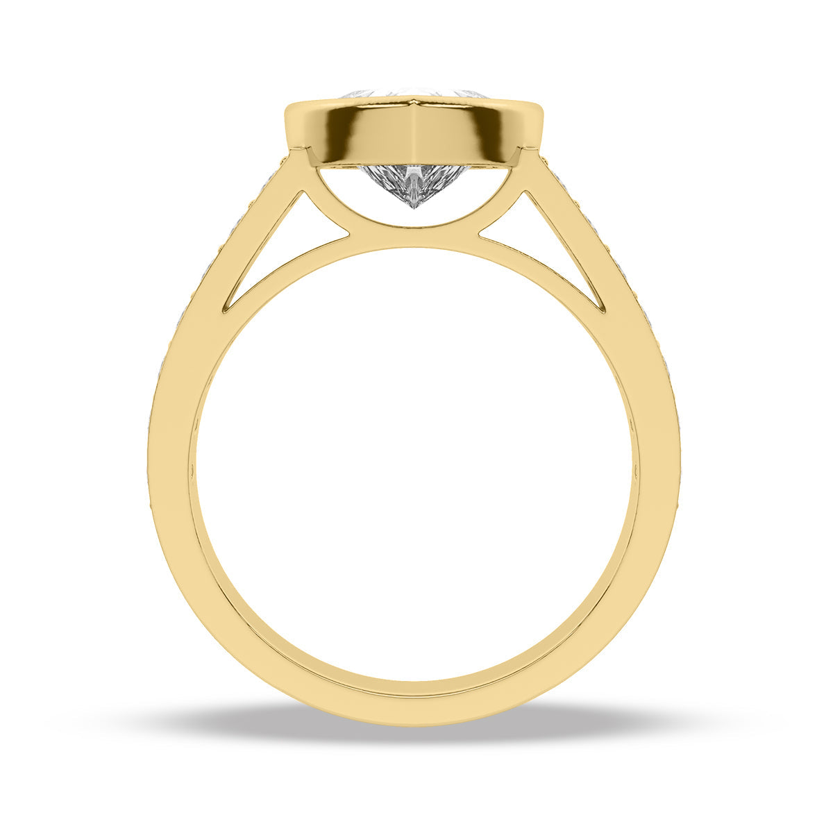 Yellow Gold - Heart