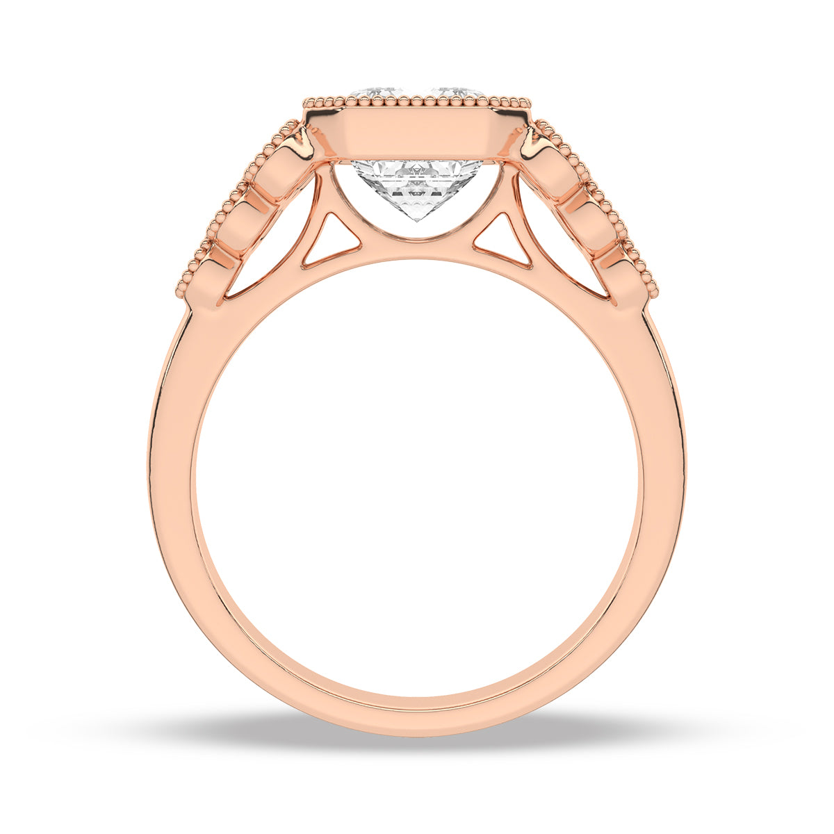 Rose Gold - Emerald