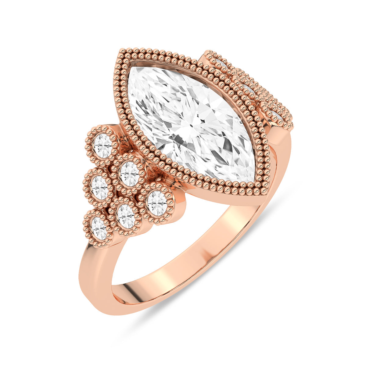 Rose Gold - Marquise