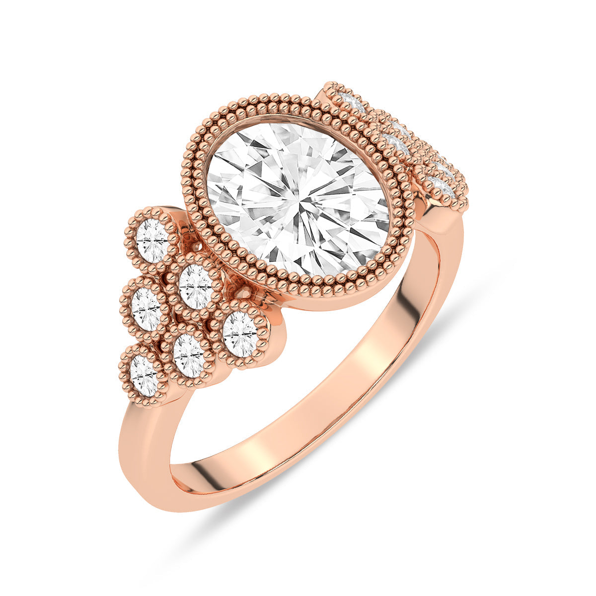 Rose Gold - Oval