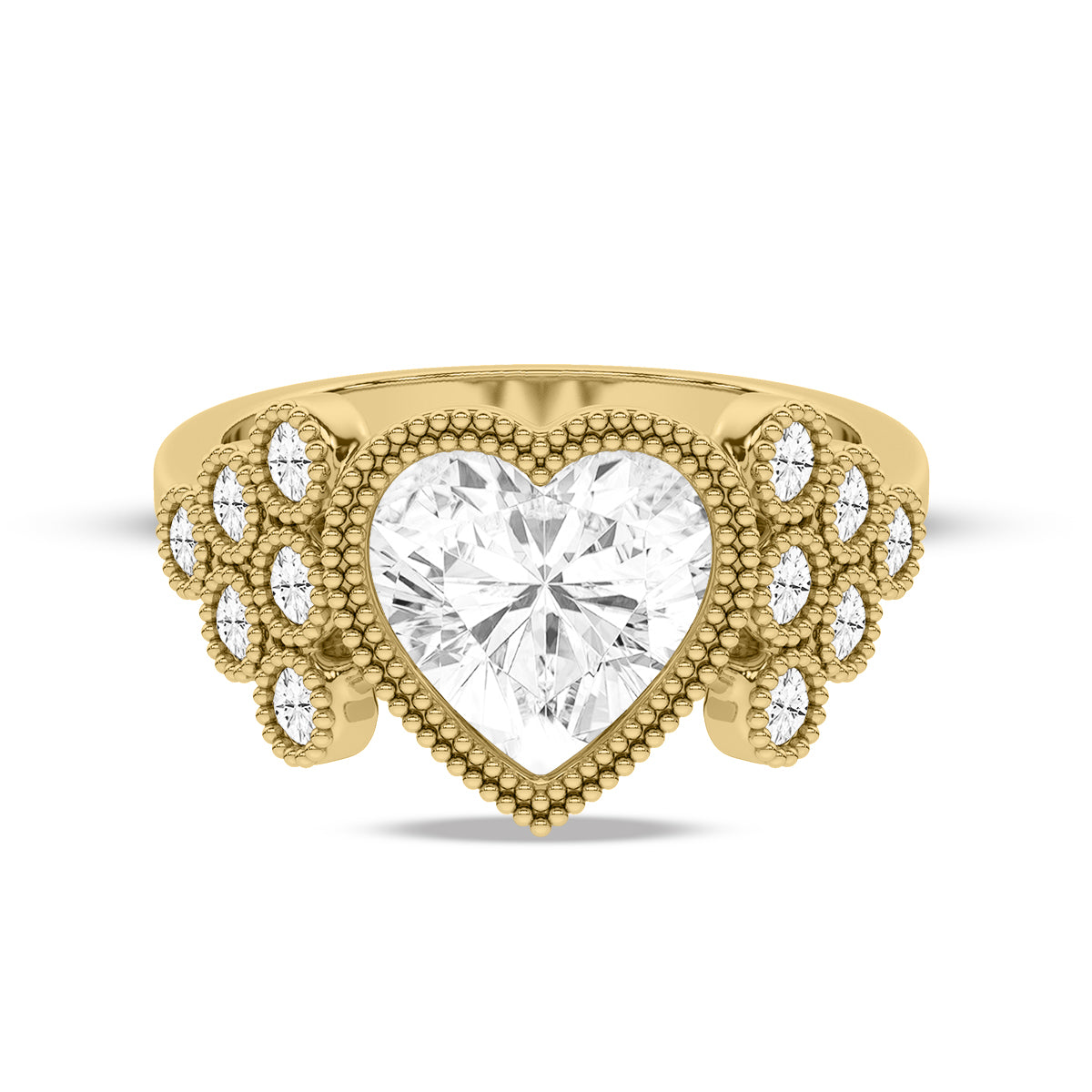 Yellow Gold - Heart