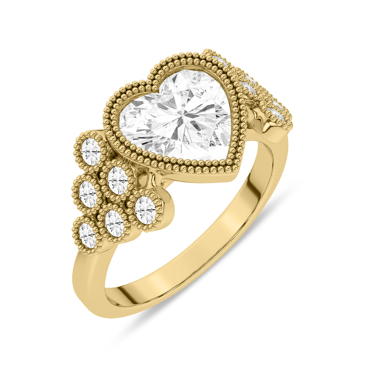 Yellow Gold - Heart