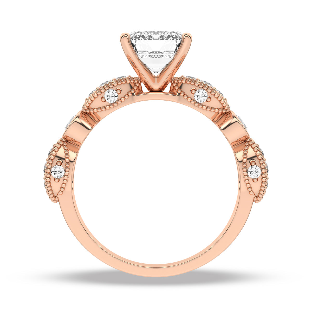 Rose Gold - Emerald