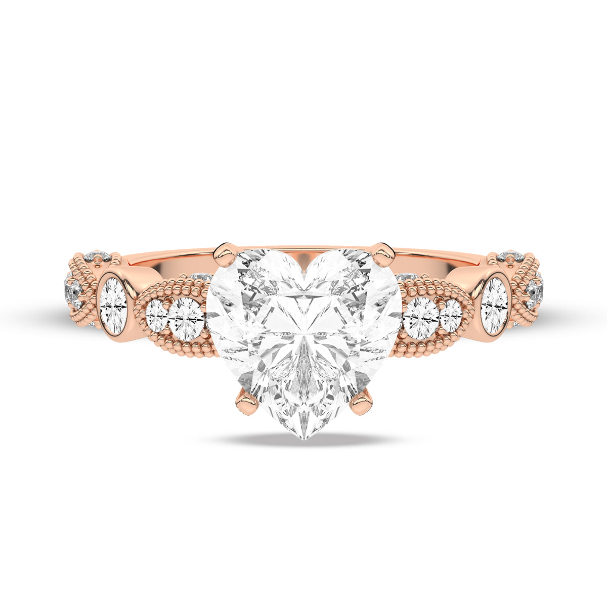 Rose Gold - Heart