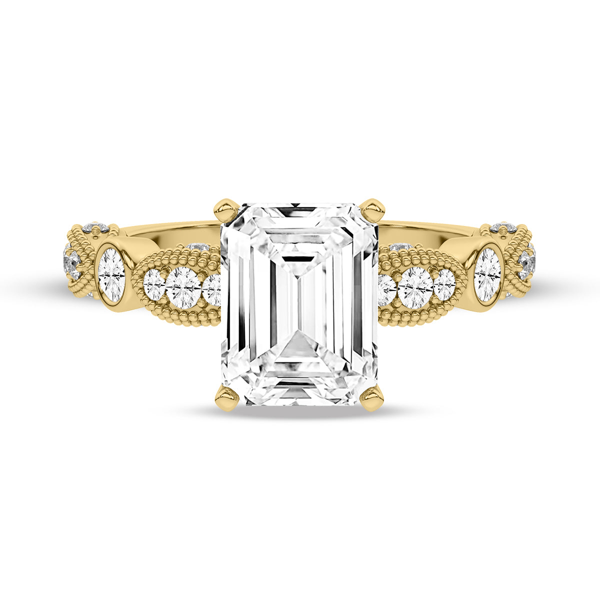 
                    Yellow Gold - Emerald
                  