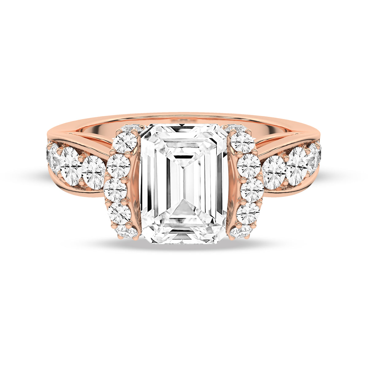 Rose Gold - Emerald