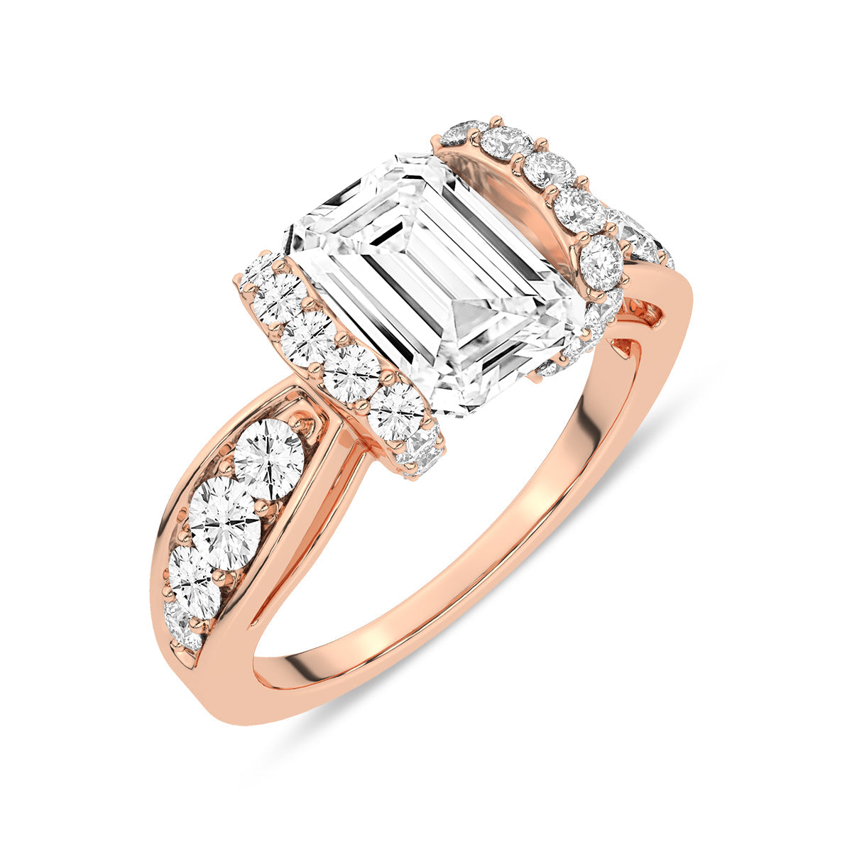 Rose Gold - Emerald