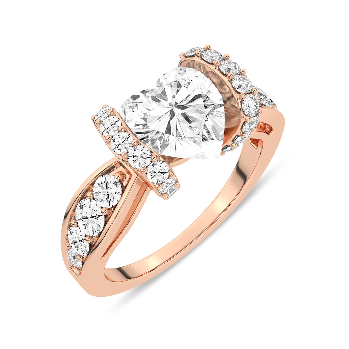 Rose Gold - Heart