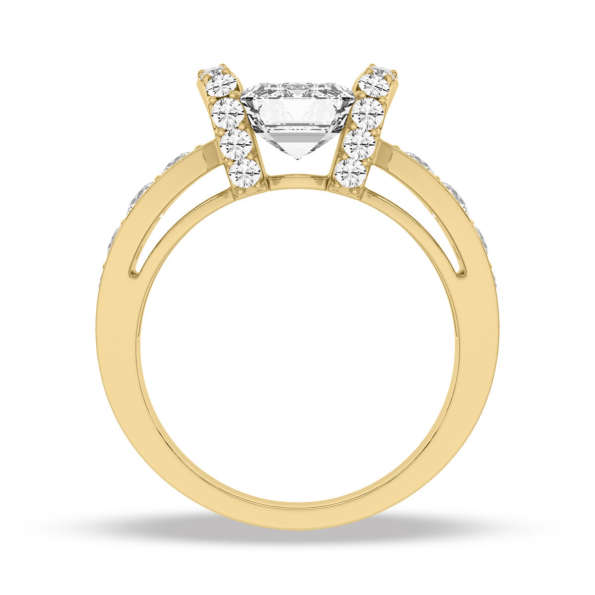 Yellow Gold - Emerald