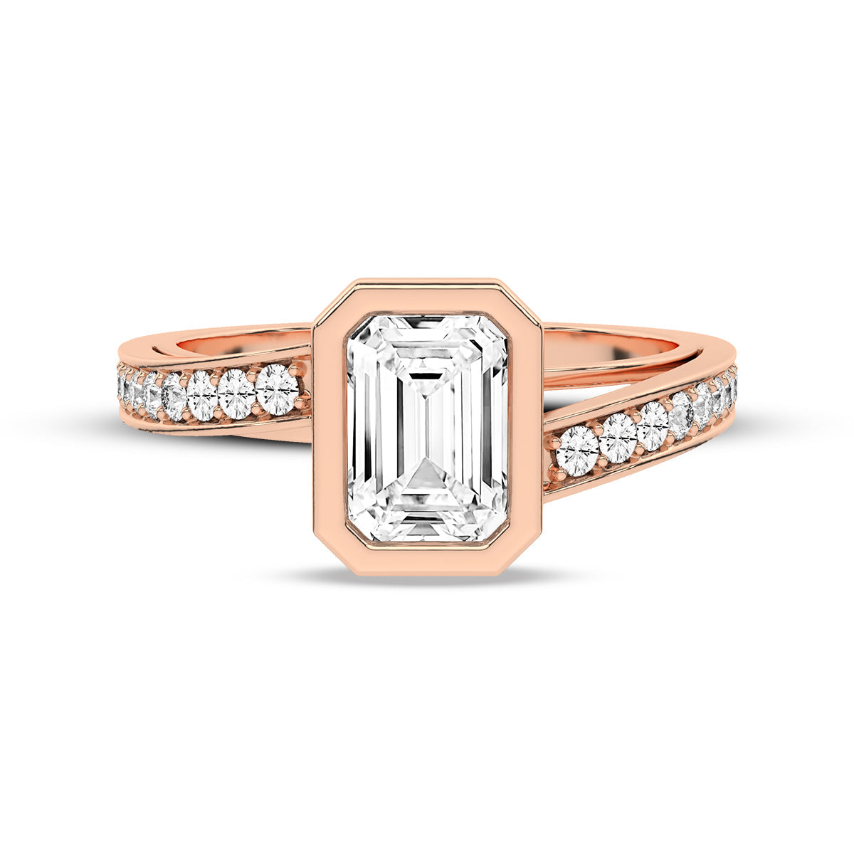 Rose Gold - Emerald