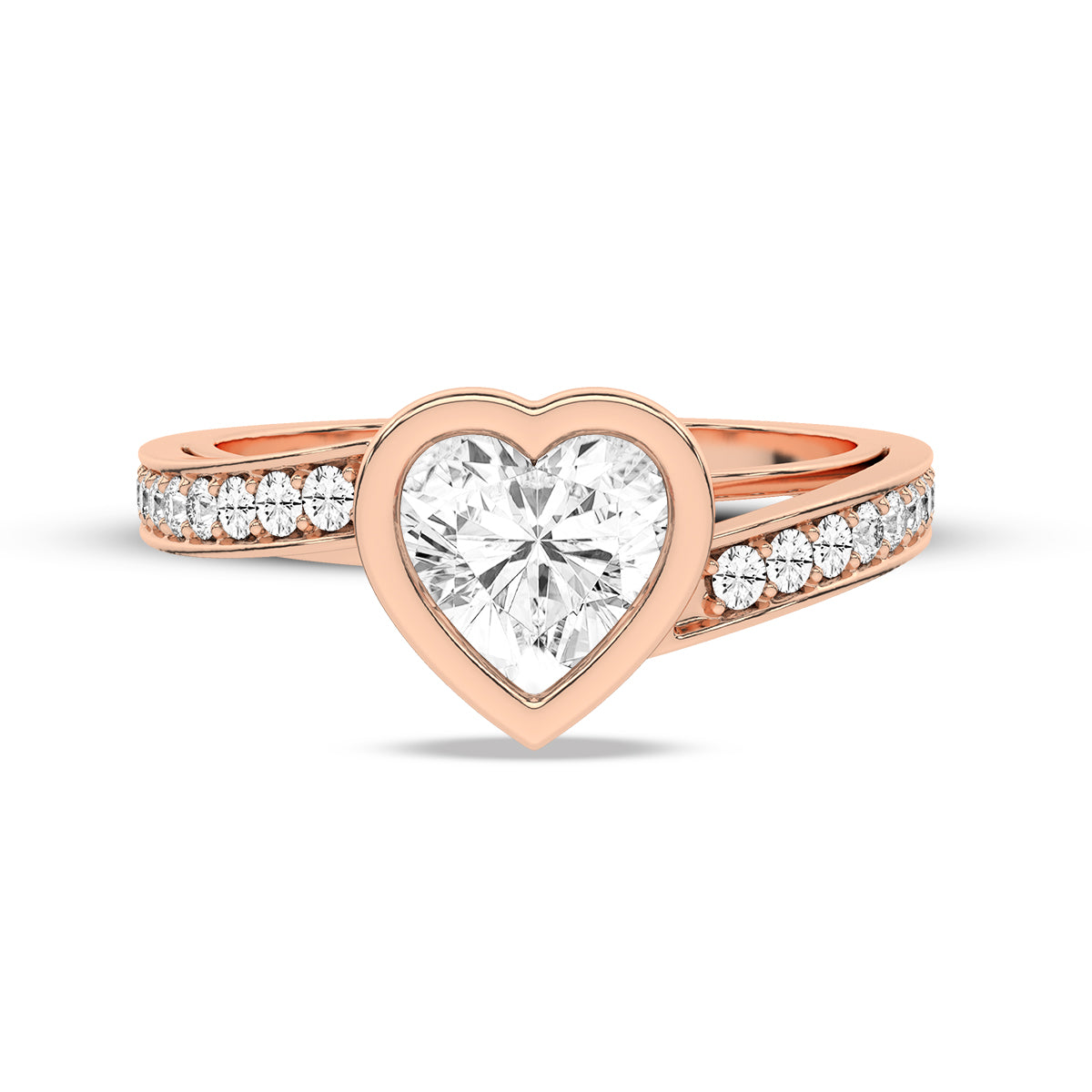Rose Gold - Heart