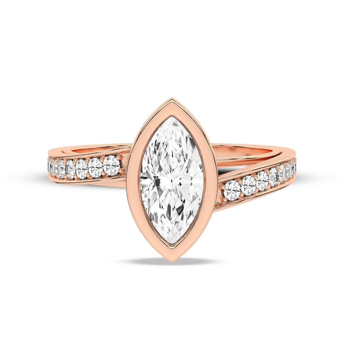 Rose Gold - Marquise