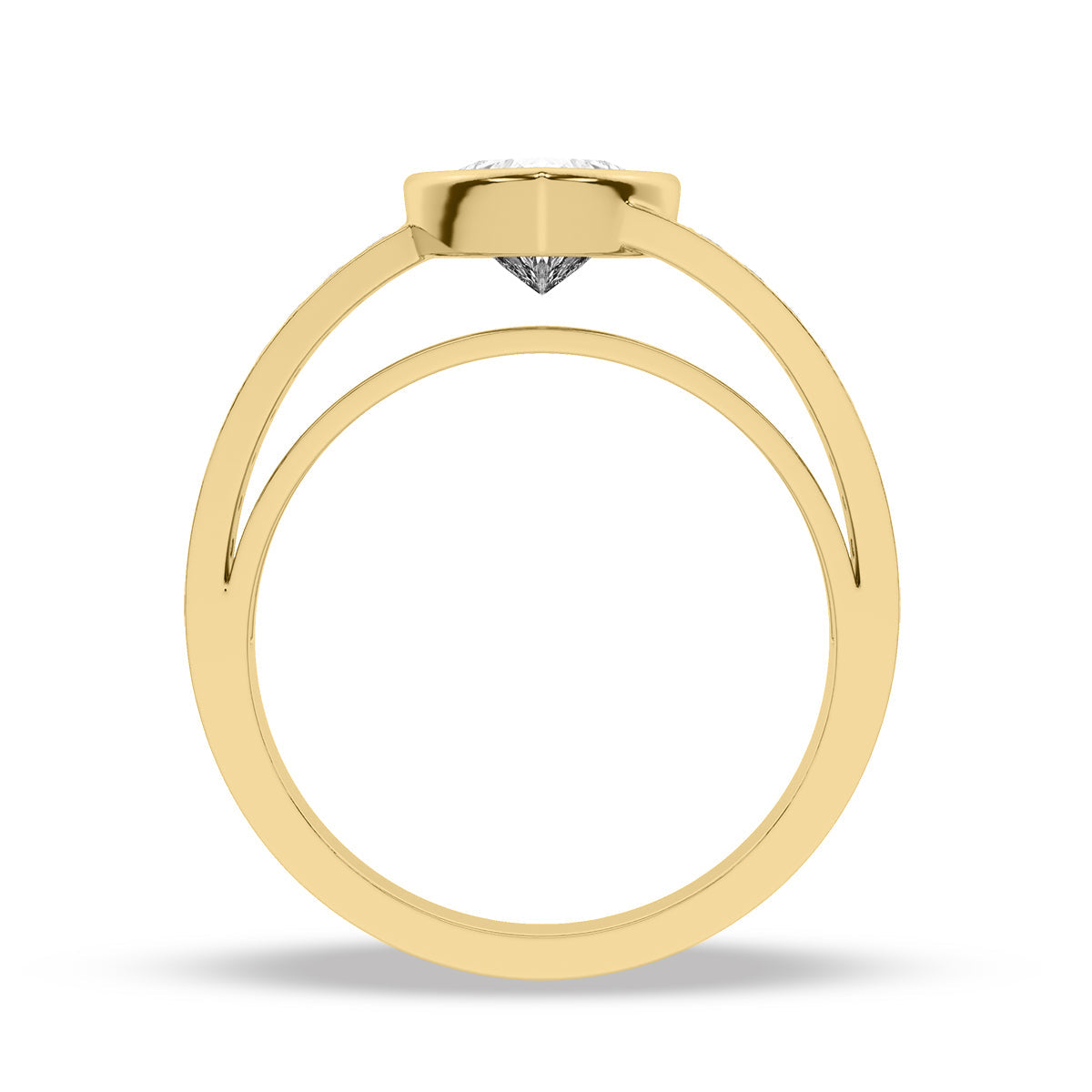 Yellow Gold - Heart