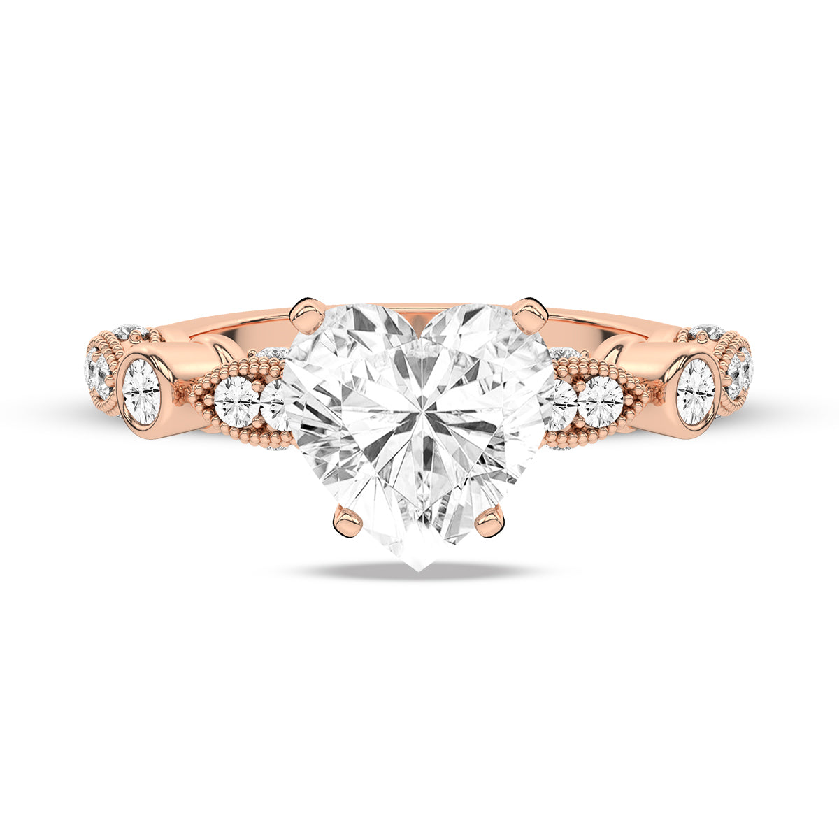 Rose Gold - Heart