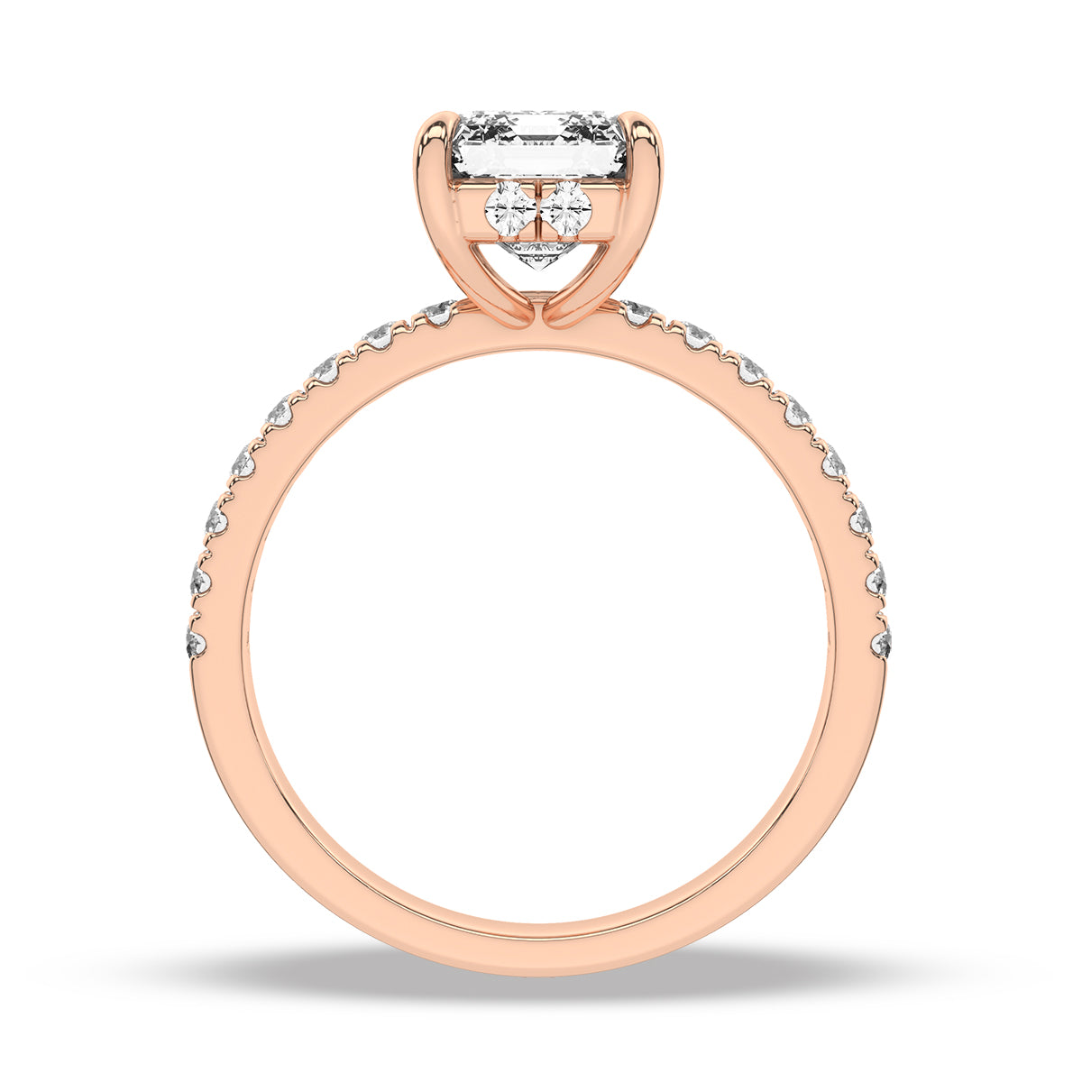 Rose Gold - Emerald