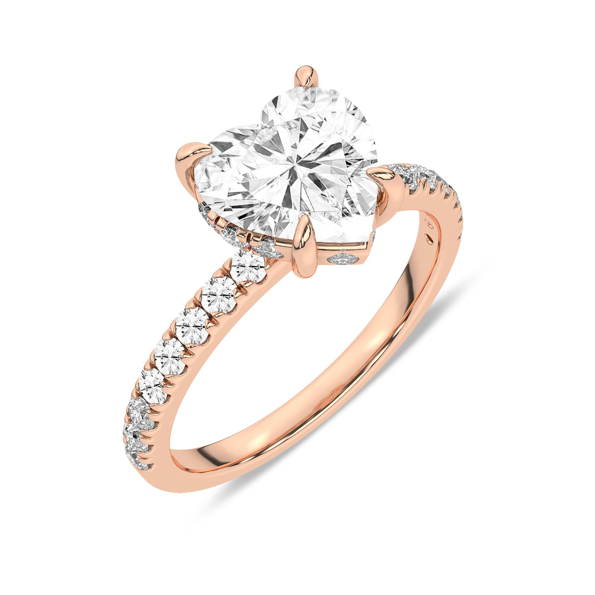 Rose Gold - Heart