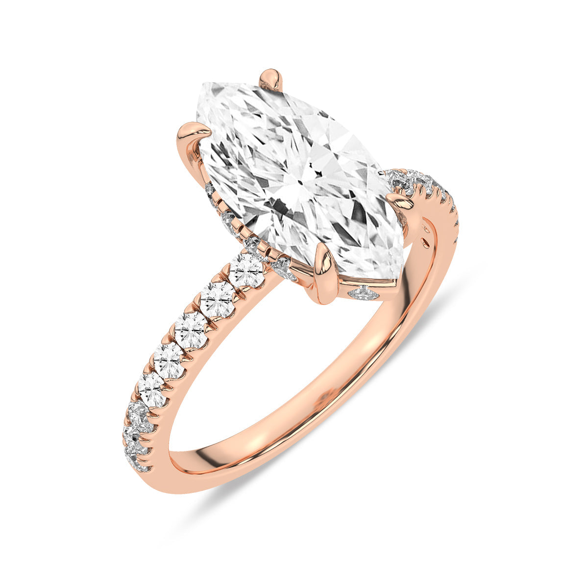Rose Gold - Marquise