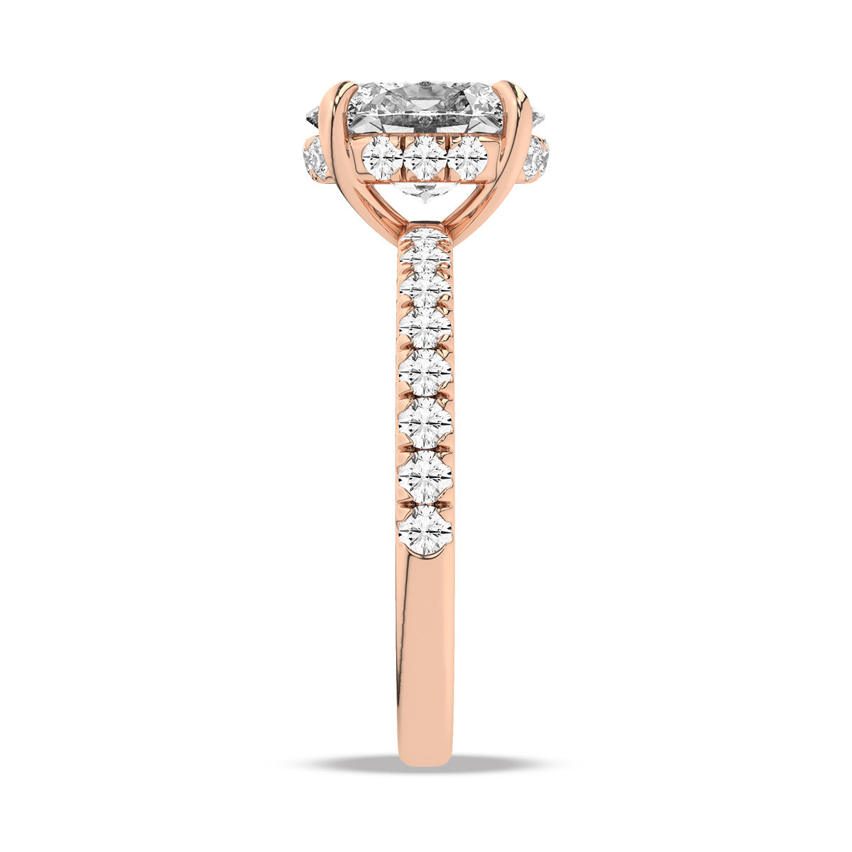 Rose Gold - Oval