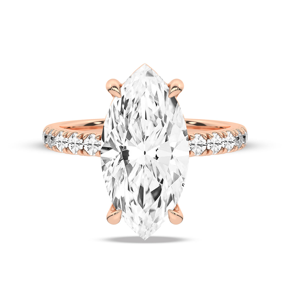 Rose Gold - Marquise