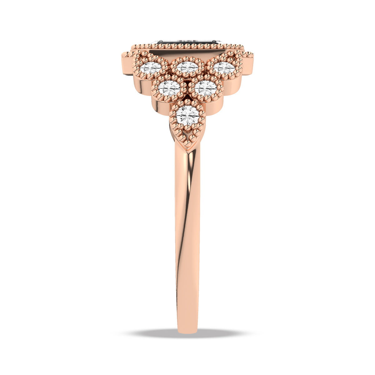 Rose Gold - Emerald