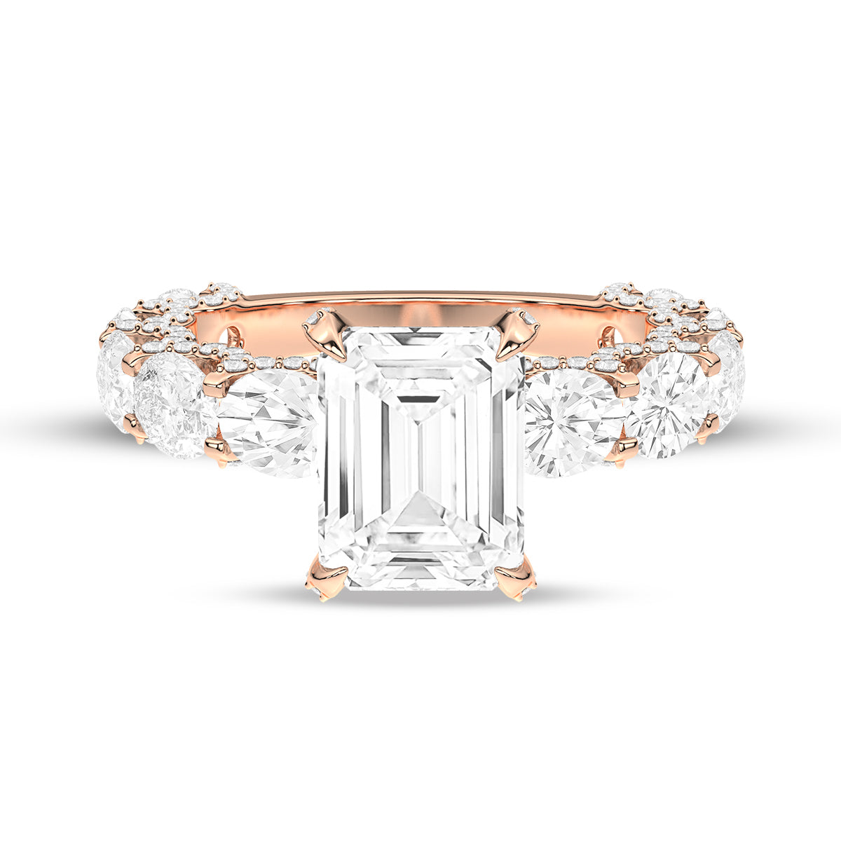 Rose Gold - Emerald