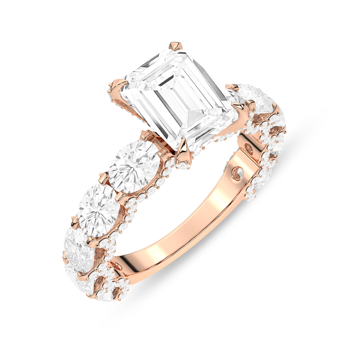 Rose Gold - Emerald