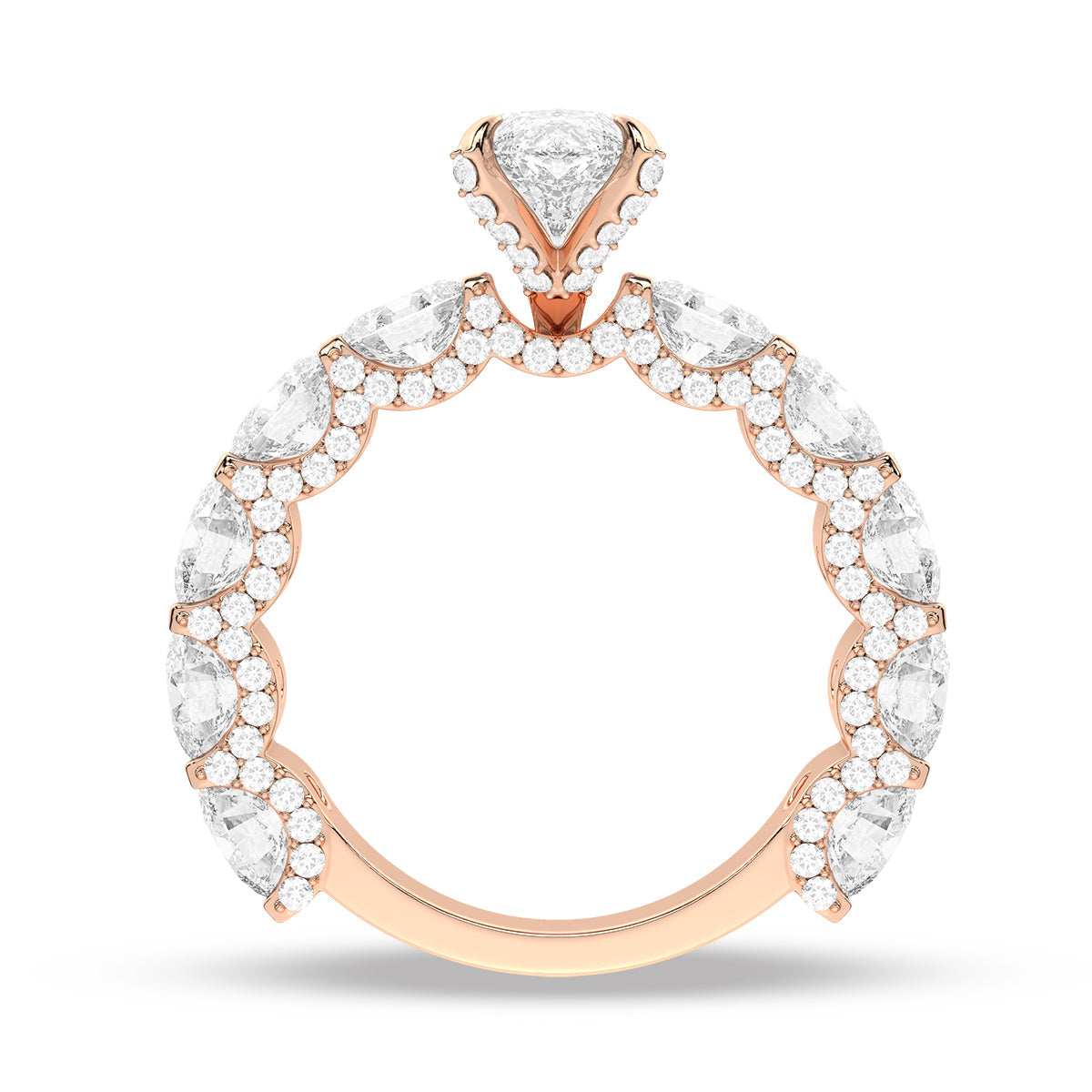 Rose Gold - Marquise