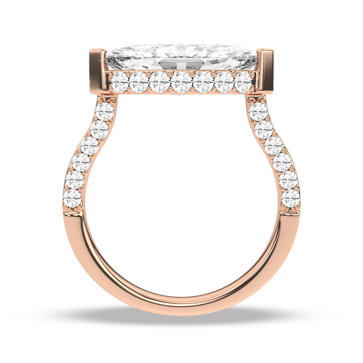 Rose Gold - Marquise