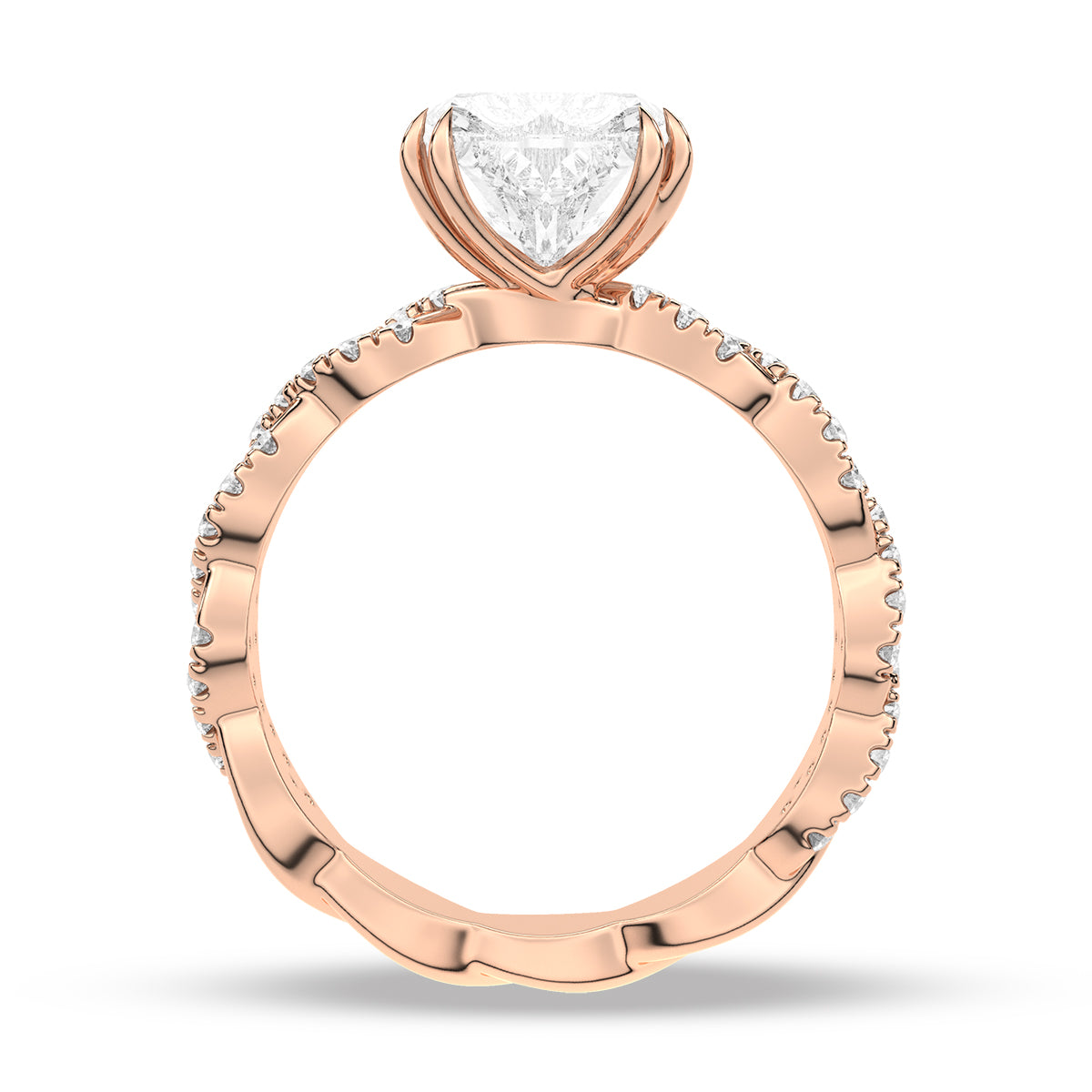 Rose Gold - Emerald