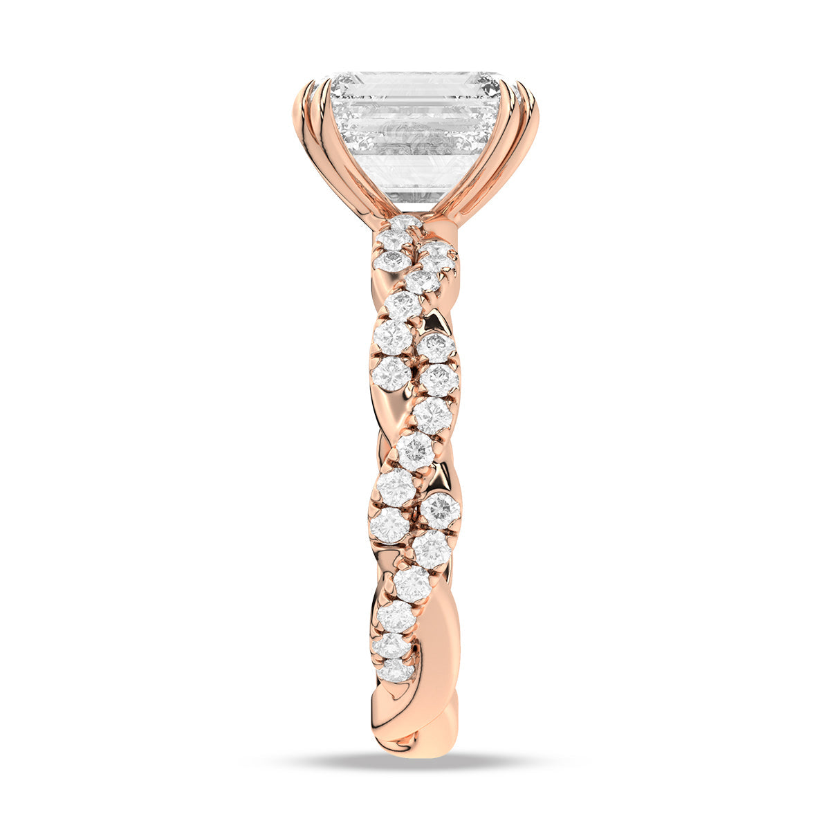 Rose Gold - Emerald