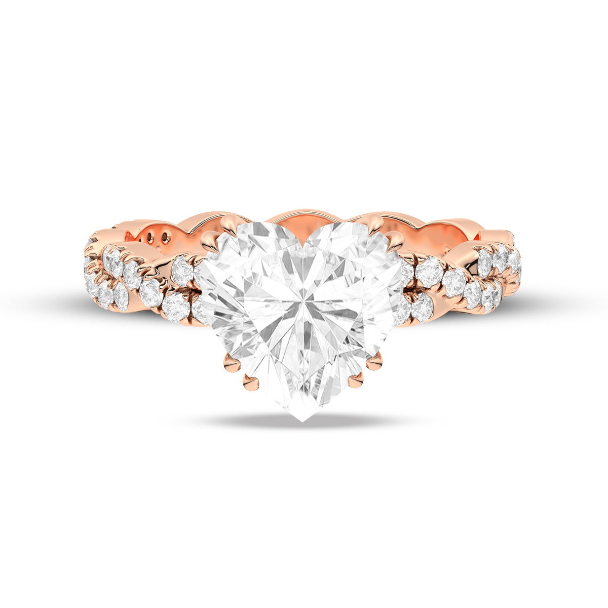 Rose Gold - Heart