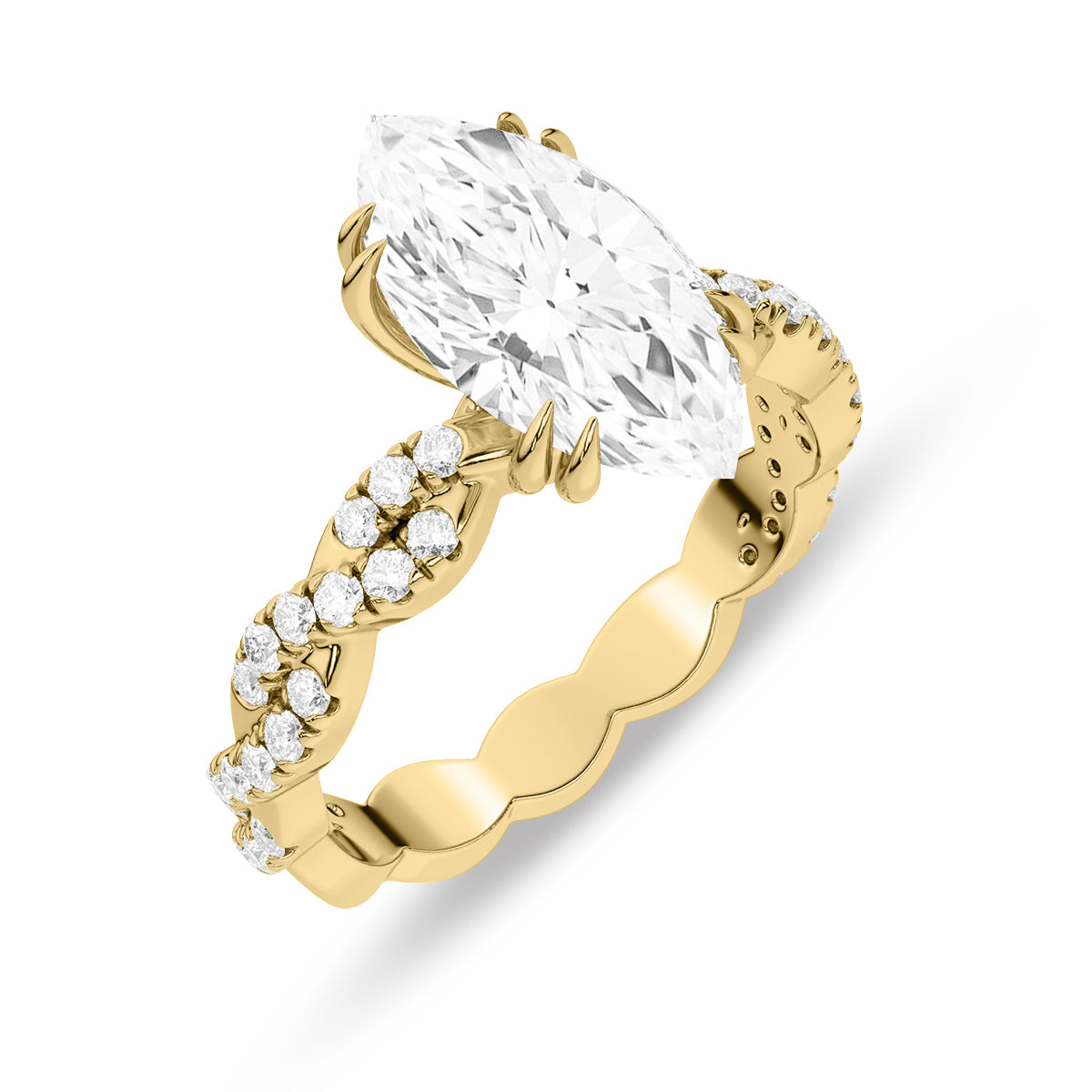 Yellow Gold - Marquise