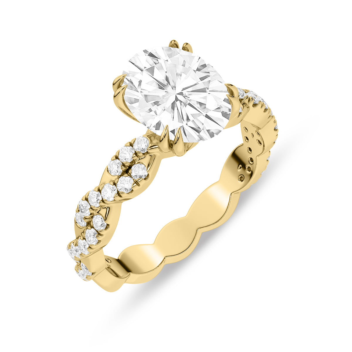 Yellow Gold - Oval
