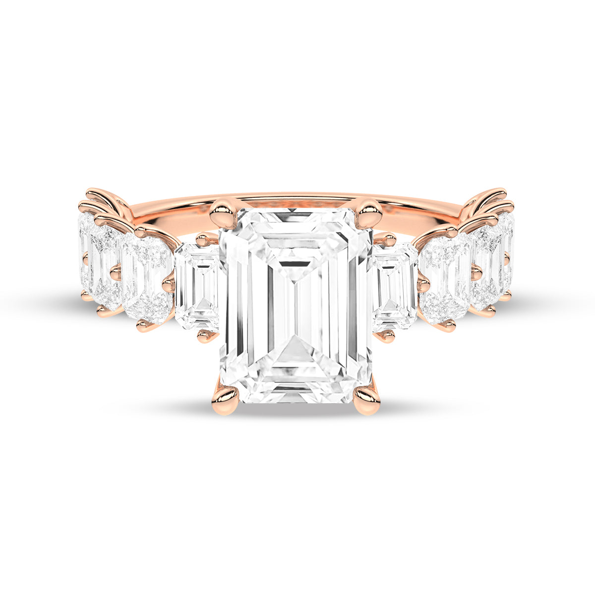 Rose Gold - Emerald