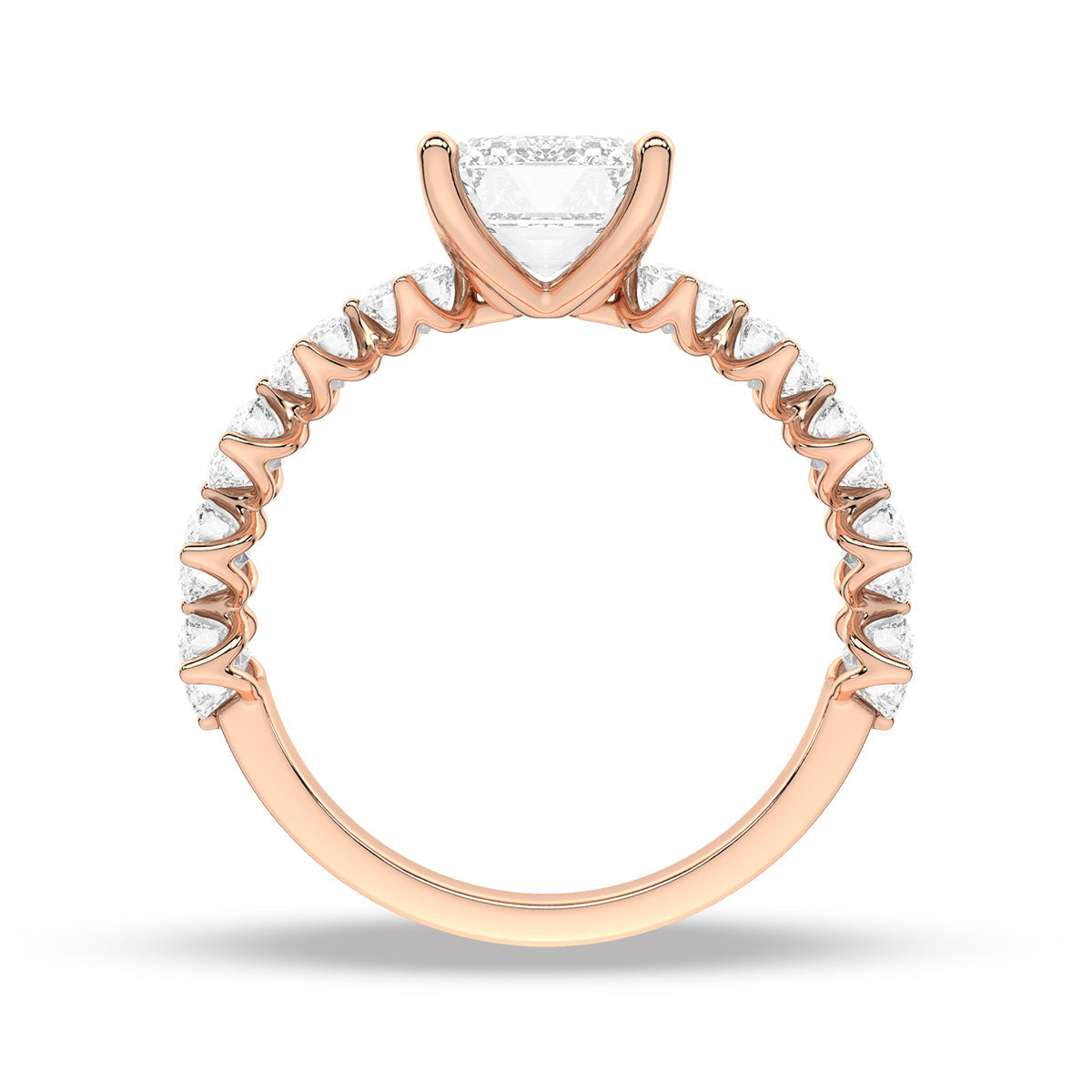Rose Gold - Emerald