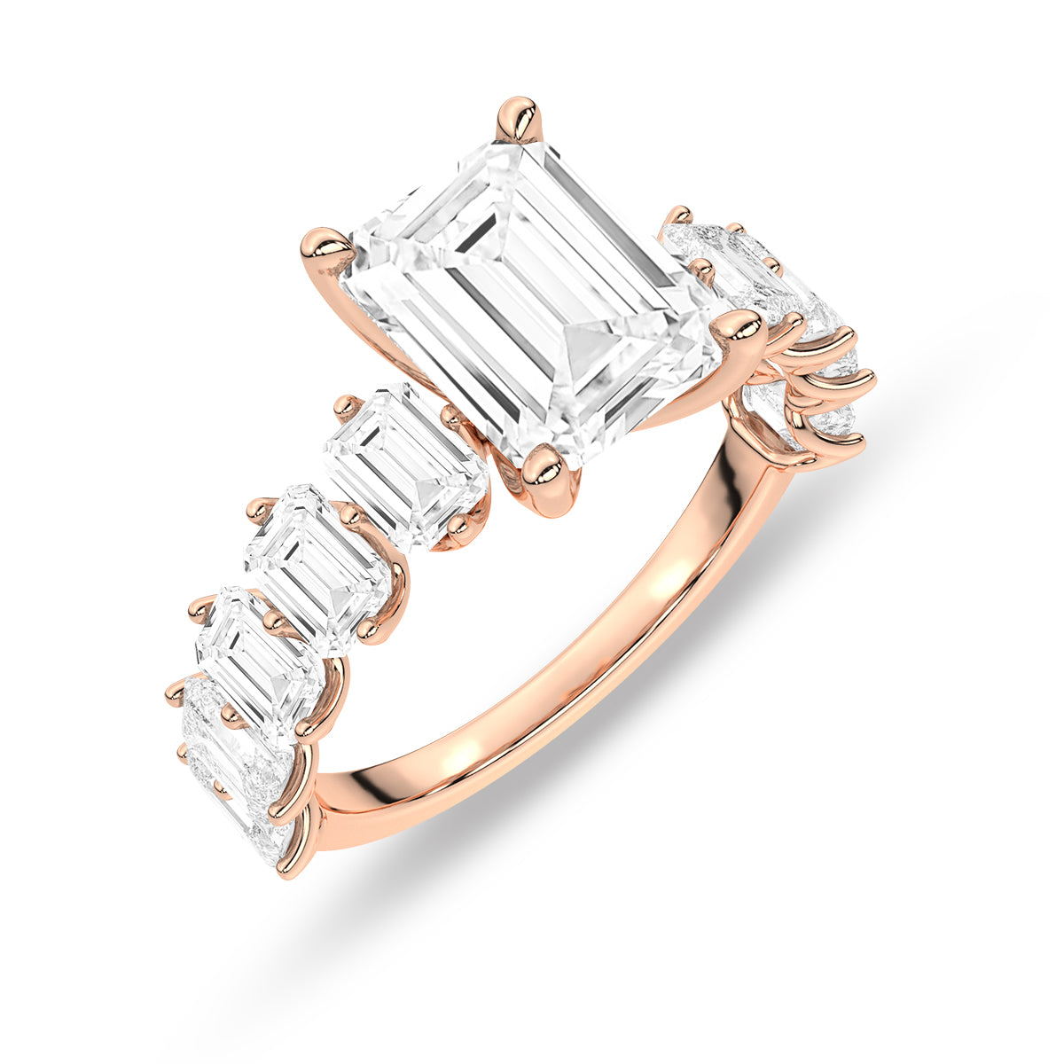 Rose Gold - Emerald