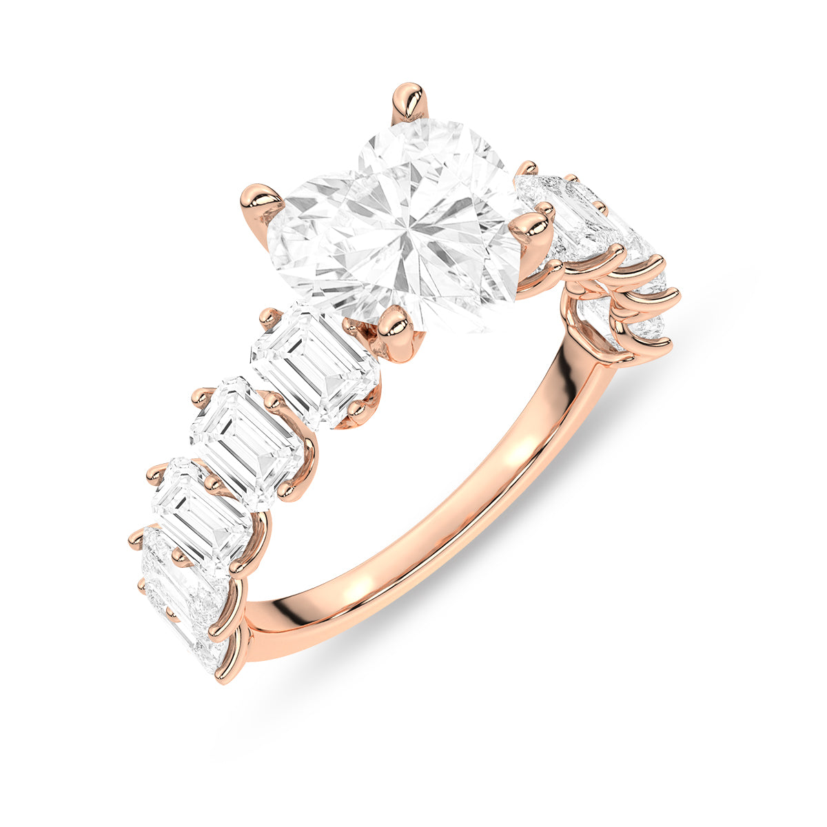 Rose Gold - Heart