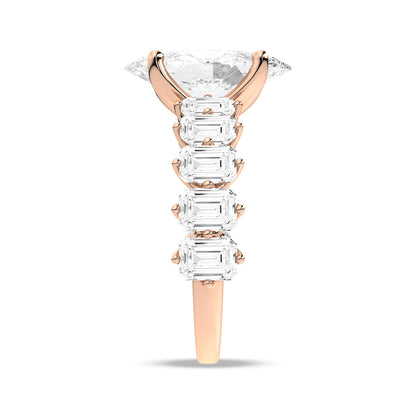Rose Gold - Marquise