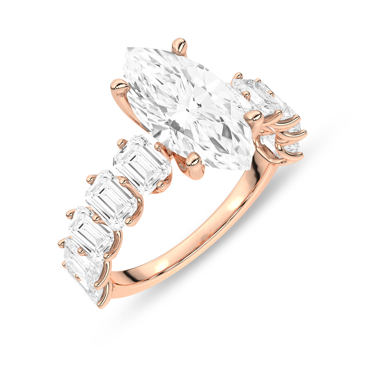 Rose Gold - Marquise
