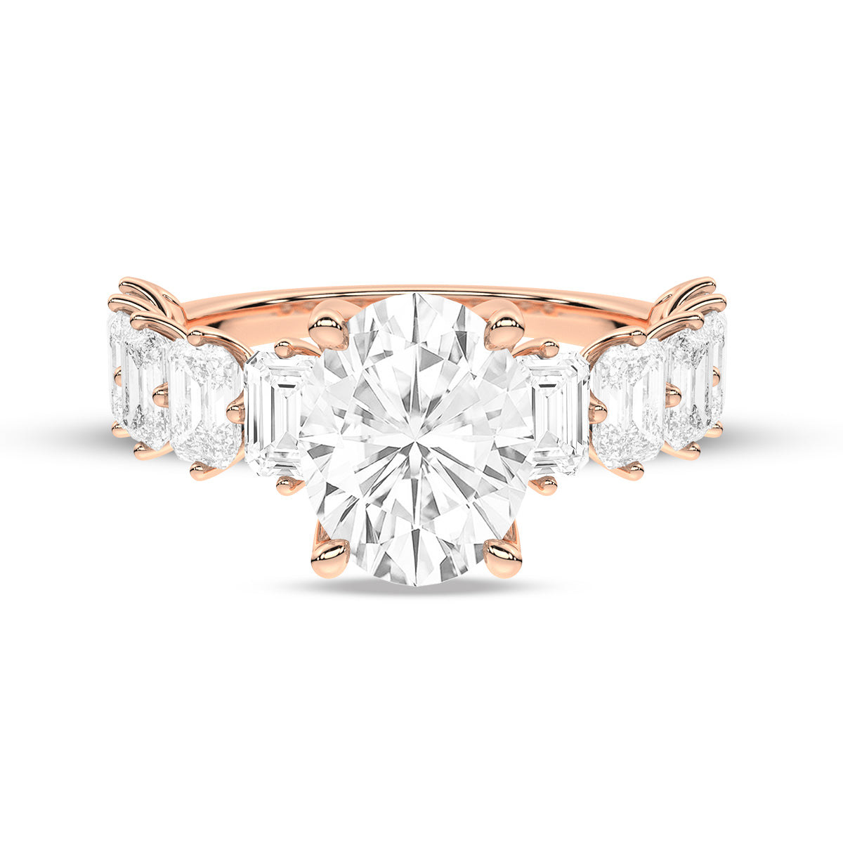 Rose Gold - Oval