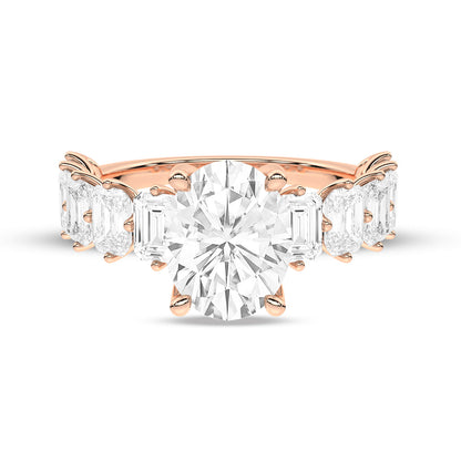 Rose Gold - Oval