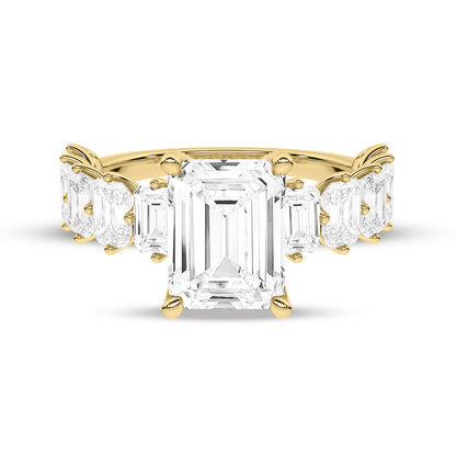 Yellow Gold - Emerald