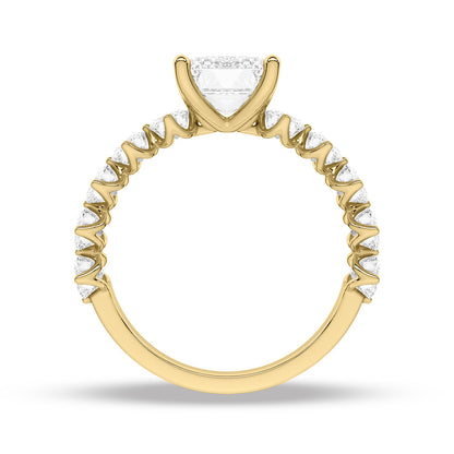 Yellow Gold - Emerald