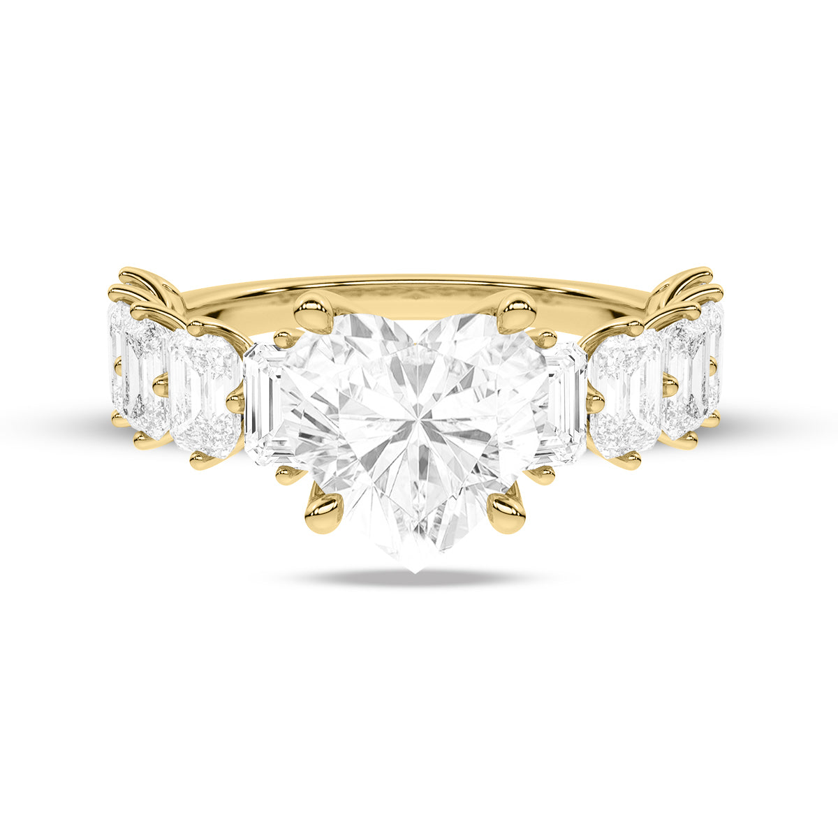 Yellow Gold - Heart