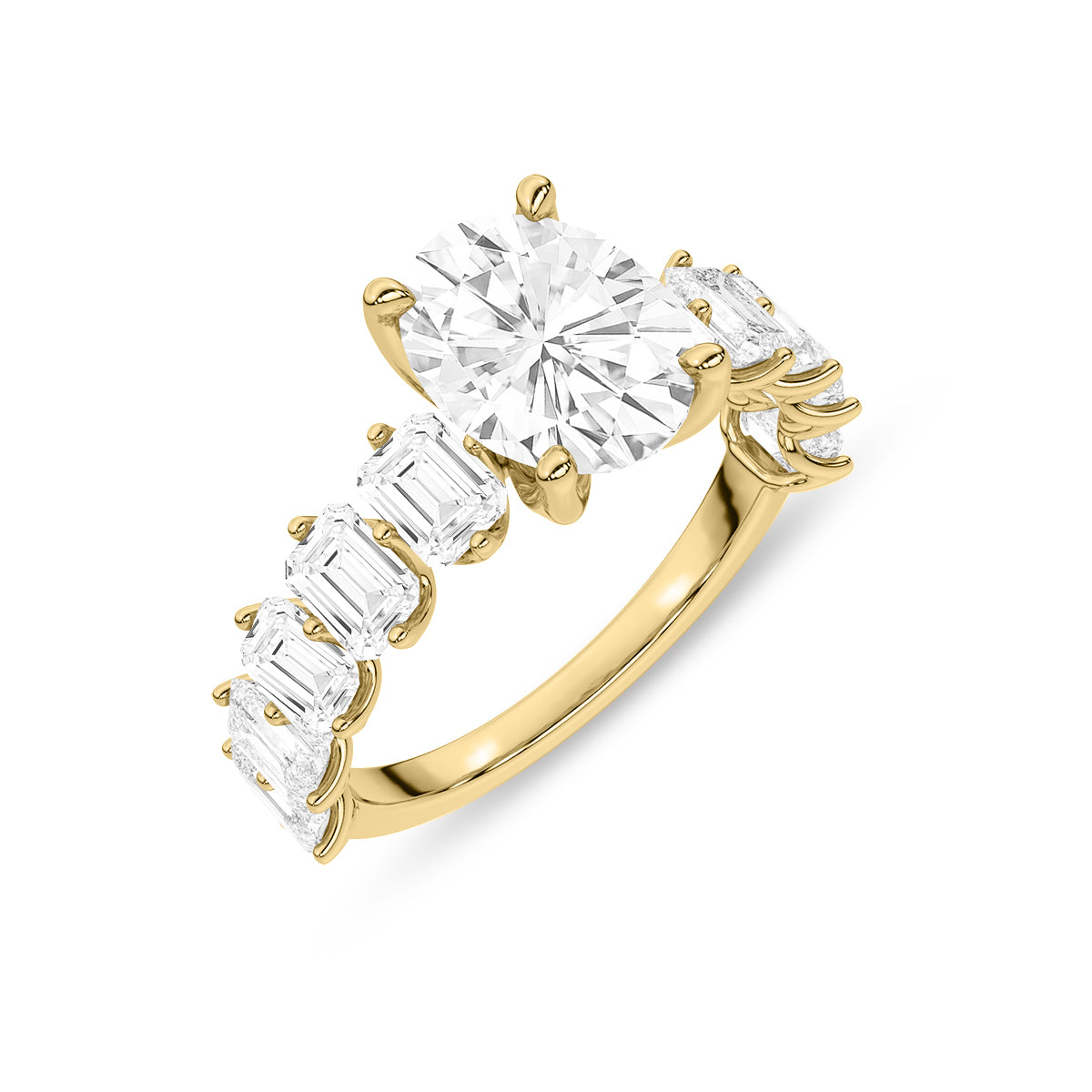 Yellow Gold - Oval