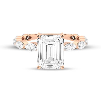 Rose Gold - Emerald