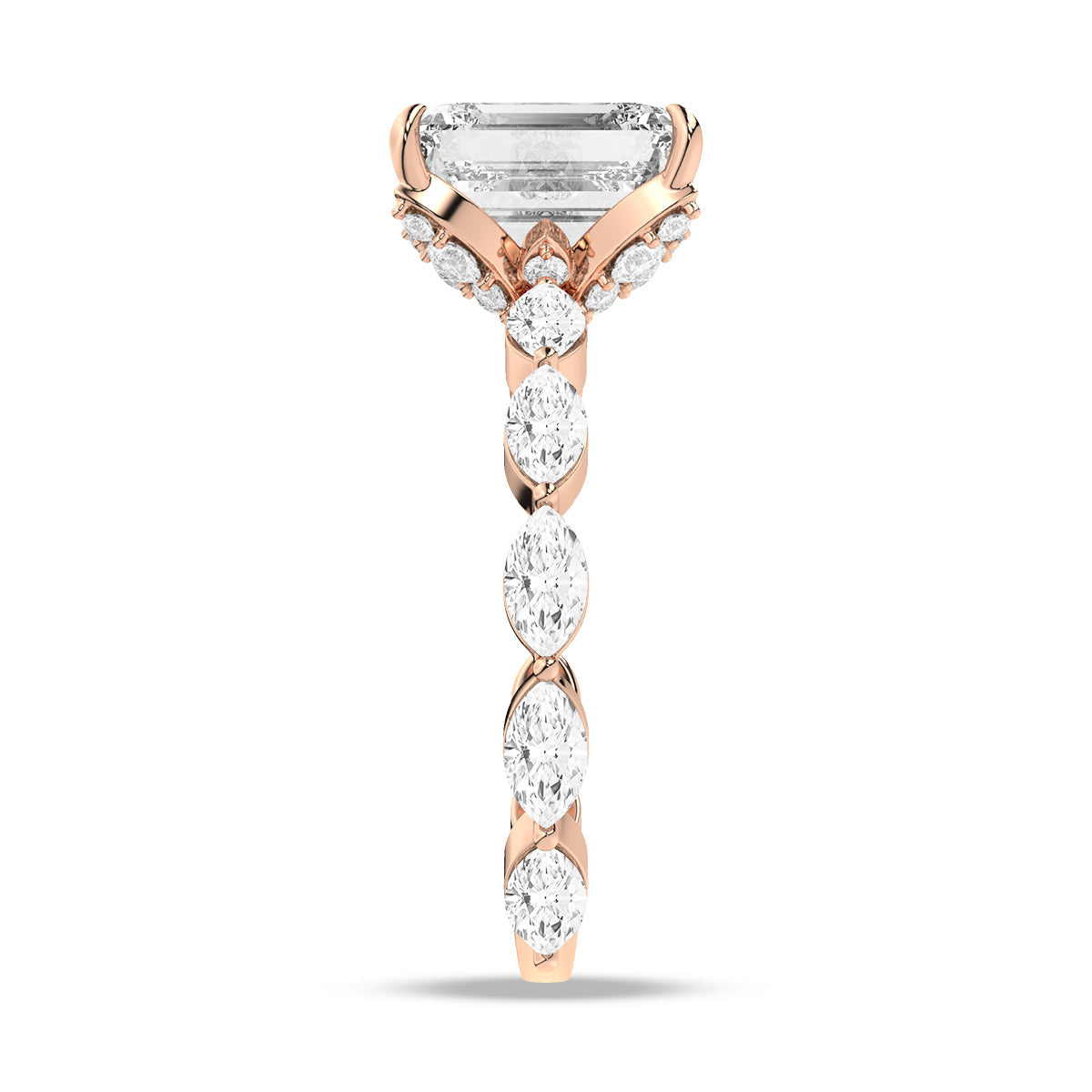 Rose Gold - Emerald