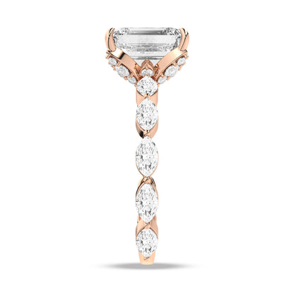 Rose Gold - Emerald