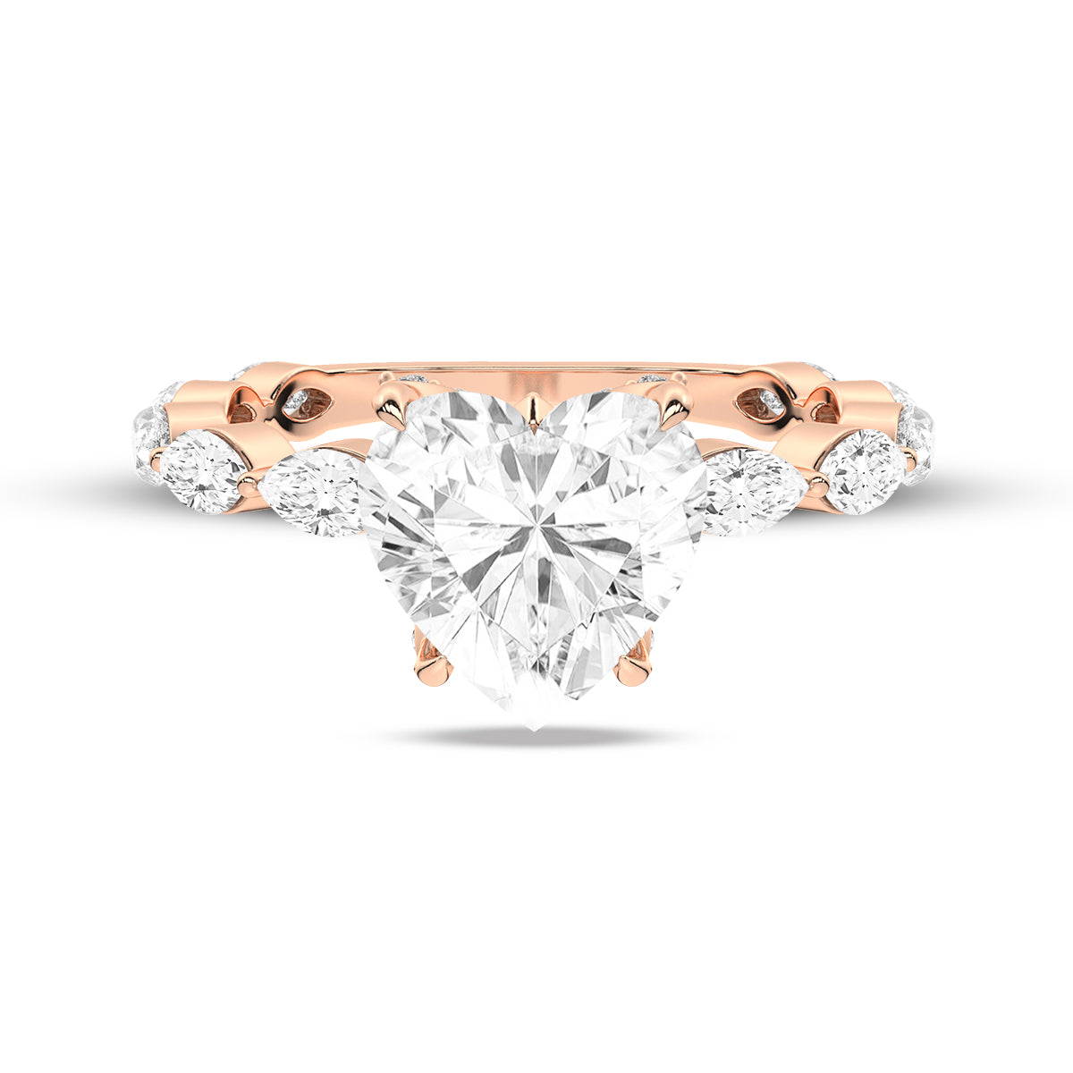 Rose Gold - Heart